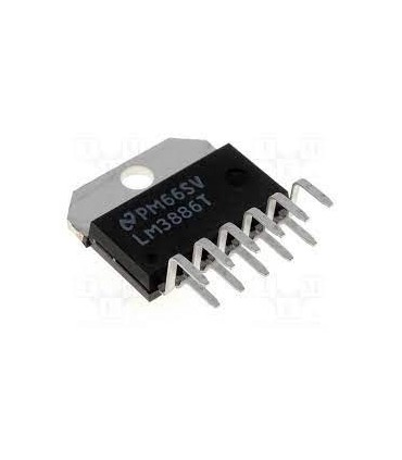 IC amplificador audio 68W 20÷84VCC 1 amplif AB