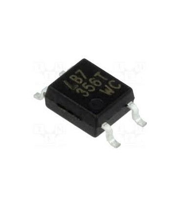Optoacoplador SMD 1 canal salida transistor 80v