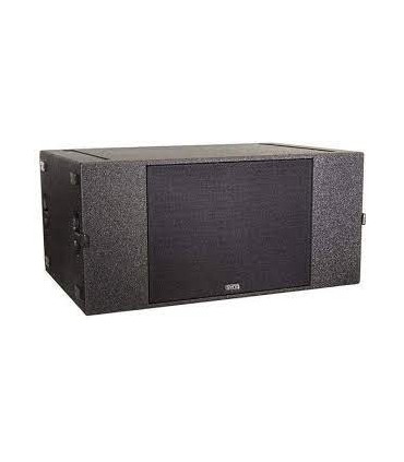 Caja acústica doble 18  2400w AES 4 Ohms 146 dB 