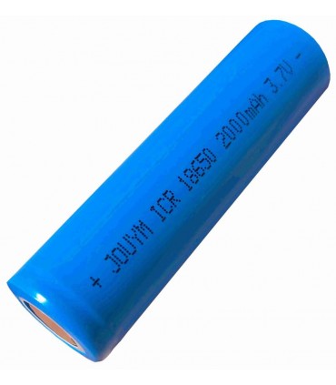 Batería recargable litio 18650 2000mA 3 7V