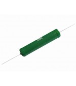 Resistencia cementada axial verde 7w 18 ohms