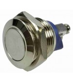 Pulsador antivandalico IP65 Ø16mm 2A 36V 50mO