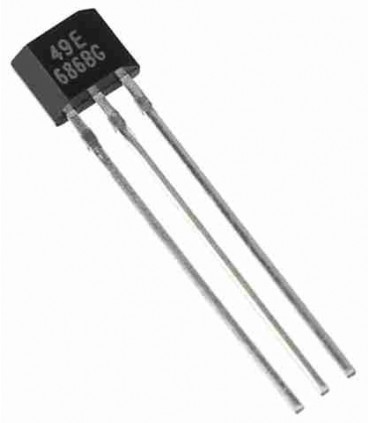 Sensor Hall Campo ±1000Gs 3÷6 5VCC 6mA -40÷100 C