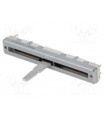 Potenciometro deslizante fader 10k B2 100mW THT