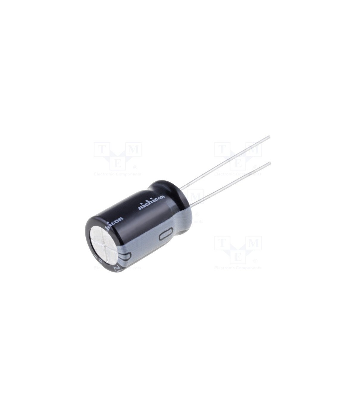 Condensateur électrolytique Nichicon 100V 1500uF - 22x35mm, Snap-in, Température Max 85°C