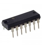 IC digital multiplexer 2 Ch CMOS THT DIP16