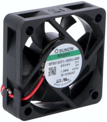 Ventilador axial 24VCC 50x50x15mm 28 88m3/h 33dBA