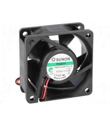 Ventilador 24VCC 60x60x25mm 39 7m3/h 27dBA Vapo