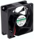 Ventilador 24VCC 60x60x25mm 45 63m3/h 27dBA Vapo