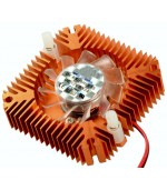 Disipador térmico con ventilador 12v 55x55x12mm