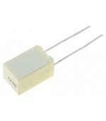 Condensador poliéster 1uF 63VCA 100VCC raster 5mm
