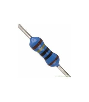 Resistencia pelicula metálica 22 Ohms 0 5w 1 