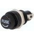Porta fusibles 5x20mm para panel 10A 250V Max