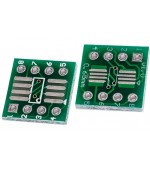PCB adapatadora SOP8 TSSOP8 a DIP8