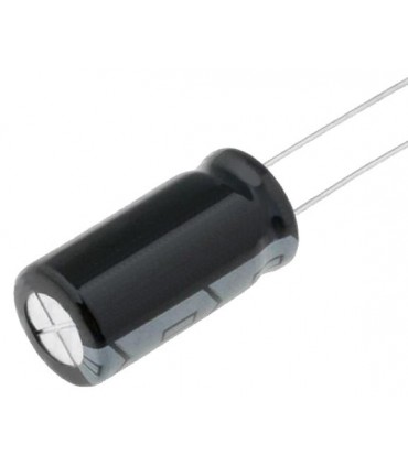 Condensador electrolítico THT 2200uF 10V 10x20mm