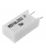 Resistencia cementada vertical THT 5W 0 22 Ohms