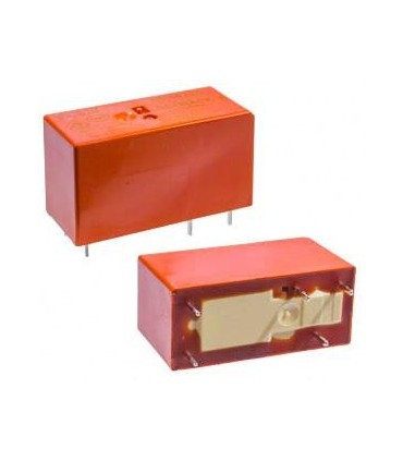 Relé electromagnético 5VCC 10A/250VCA THT