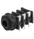 Conexión de audio TRS 6 3mm chasis 90º