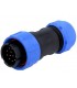 Conector industrial WEIPU SP21 macho 12PIN 5A 400V