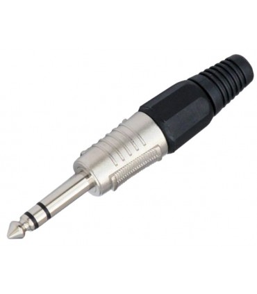 Conector audio TRS o JACK 6 3mm aereo macho
