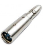 Conector adapatador XLR macho a JACK 6 3mm hembra