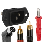 Conectores, clavijas para conexiones
